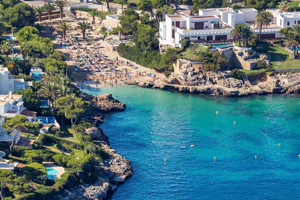 Calo Des Pou Strande Auf Mallorca
